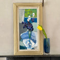 Load image into Gallery viewer, Vintage Mid Century Still Life Oil  Painting From Sweden KS Svensson