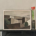 Load image into Gallery viewer, Mid Century Cubist Landscape From Sweden By Nils Essen