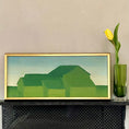 Load image into Gallery viewer, Vintage Art Room Mid Century Landscape Oil Painting From Sweden