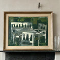 Load image into Gallery viewer, Vintage Art Room Mid Century  Oil Painting By B Sjöberg From Sweden
