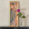 Load image into Gallery viewer, Original Vintage Figure Oil Painting From Sweden