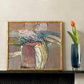 Load image into Gallery viewer, Mid Century Abstract Landscape Oil Painting From Sweden