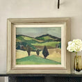 Load image into Gallery viewer, Swedish Mid Century Oil Painting by Allen Erwö 1954
