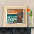 Load image into Gallery viewer, Vintage Mid Century Expressionist Oil Painting Signed Emland from Sweden