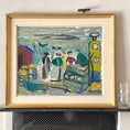 Load image into Gallery viewer, Vintage Mid Century Oil Painting By M G Wennlund Sweden