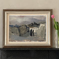Load image into Gallery viewer, Mid Century Original Oil Painting From Sweden By Helge Cardell
