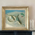 Load image into Gallery viewer, Mid Century Original Still Life Oil Painting By P Lindekrantz