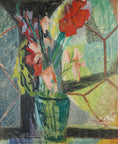 Load image into Gallery viewer, Original Mid Century Still Life Oil Painting From Sweden