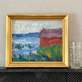 Load image into Gallery viewer, Striking Vintage Seascape Oil Painting T Dahlö Sweden