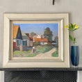 Load image into Gallery viewer, Mid Century Original Oil Painting From Sweden By E Skans