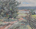 Load image into Gallery viewer, Oil Painting Mid Century Landscape By  Berndtsson Sweden