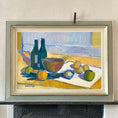 Load image into Gallery viewer, Mid Century Original Still Life Oil Painting by A Y Nilsson Sweden