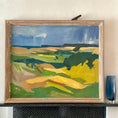 Load image into Gallery viewer, Mid Century Landscape Oil Painting By E W Persson Sweden