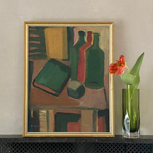 Vintage Art Room Mid Century Still Life By Bengt Delefors Sweden