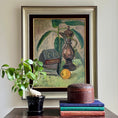 Load image into Gallery viewer, Mid Century Still Life Oil Painting From Sweden by G Isaksson