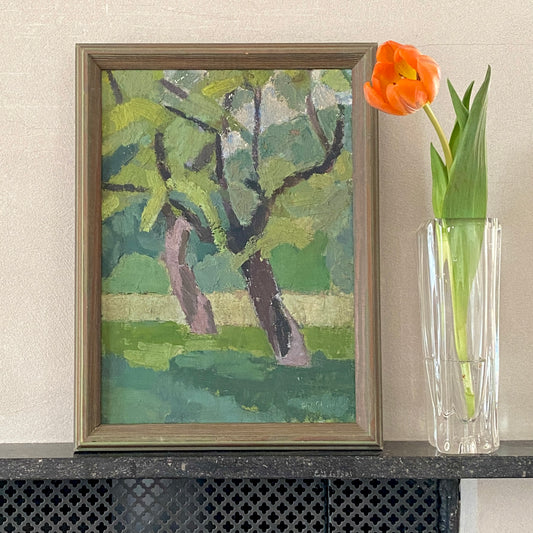 Vintage Original Landscape Oil Painting From Sweden