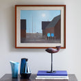 Load image into Gallery viewer, Original Mid Century Oil Painting From Sweden by F Lundqvist