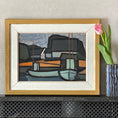 Load image into Gallery viewer, Mid Century Oil Painting from Sweden By Ekelund