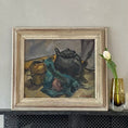 Load image into Gallery viewer, Mid Century Original Still Life Oil Painting from Sweden 1953