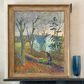 Load image into Gallery viewer, Mid Century Original Oil Painting From Sweden by S Tjellander 1945