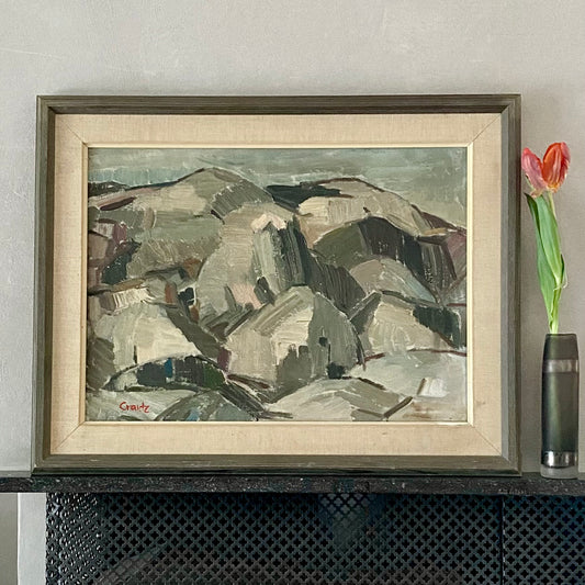 Vintage Art Room Vintage Oil Painting By Bengt Crantz Sweden