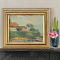Load image into Gallery viewer, Vintage Mid Century Oil Painting From Sweden by Gideon Isaksson