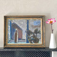 Load image into Gallery viewer, Mid Century Interior Oil Painting From Sweden Signed FN