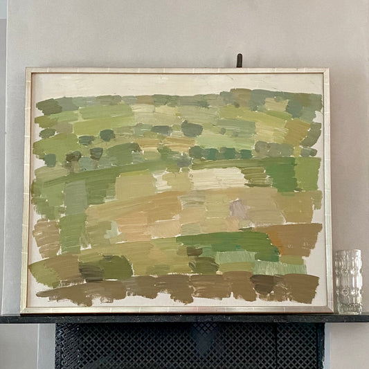 Vintage Original Landscape Oil Painting By S Markhed Sweden