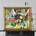 Load image into Gallery viewer, Original Vintage Still Life Oil Painting from Sweden