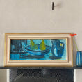 Load image into Gallery viewer, Mid Century Vintage Art Oil Still Life By Louie Zelig From Sweden