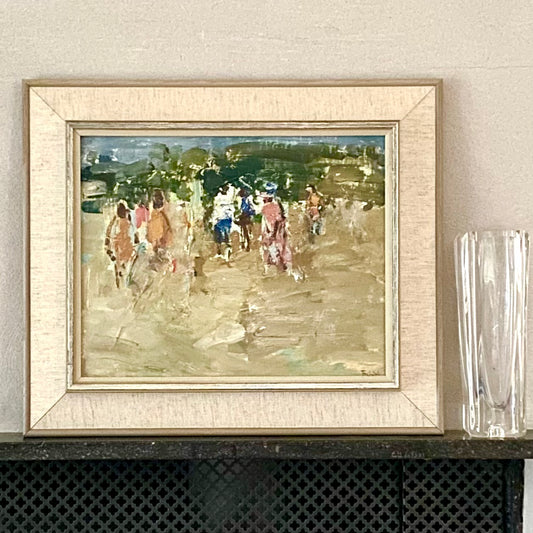 Vintage Art Room Original Oil Painting by T Wahlström Sweden
