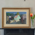 Load image into Gallery viewer, Mid Century Original Landscape Oil Painting From Sweden By Eskil Skans