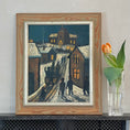 Load image into Gallery viewer, Vintage Mid Century Oil Painting By E Håfström Sweden