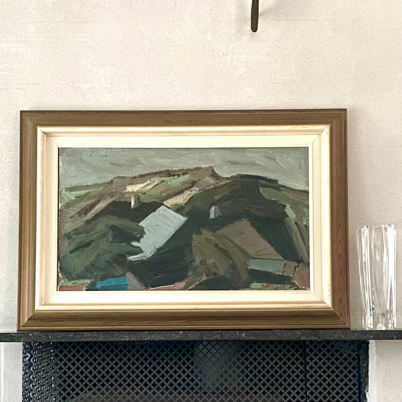 Oil Painting Mid Century Landscape By C Berndtsson Sweden