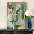 Load image into Gallery viewer, Mid Century Original Still Life Oil Painting By S Stening Sweden