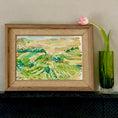 Load image into Gallery viewer, Striking Mid Century Landscape Oil Painting By Stellan 1960