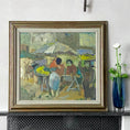 Load image into Gallery viewer, Vintage Mid Century Original Oil Painting By ES Persson 1949