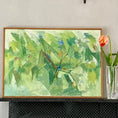 Load image into Gallery viewer, Mid Century Abstract Oil Painting From Sweden 1966