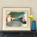 Load image into Gallery viewer, Mid Century Vintage Landscape Oil Painting From Sweden By Lars Fohlin