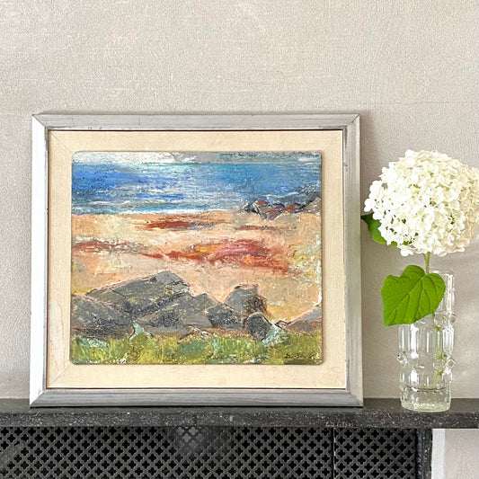 Original Oil Painting Vintage By E Emmanuelsson Sweden