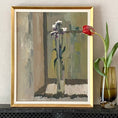Load image into Gallery viewer, Mid Century Original Still Life Oil Painting By G Persson Sweden