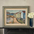 Load image into Gallery viewer, Vintage Art Room Original Seascape Oil Painting From Sweden