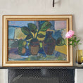 Load image into Gallery viewer, Mid Century Original Still Life Oil Painting By A Y Nilsson Sweden
