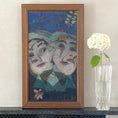 Load image into Gallery viewer, Mid Century Original Portrait Oil Painting From Sweden