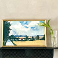 Load image into Gallery viewer, Mid Century Vintage Oil Painting By S Wernheden Sweden