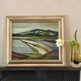 Load image into Gallery viewer, Swedish Mid Century Landscape Oil Painting by Allen Erwö 1954