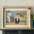 Load image into Gallery viewer, Vintage Cityscape Oil Painting by Tage Nilsson from Sweden