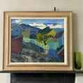 Load image into Gallery viewer, Vintage Art Room Original Landscape Oil Painting by G Turèn Sweden