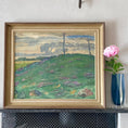 Load image into Gallery viewer, Mid Century Original Landscape Oil Painting From Sweden