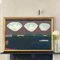 Load image into Gallery viewer, Mid Century Coastal Oil Painting from Sweden By G Folcker 1955